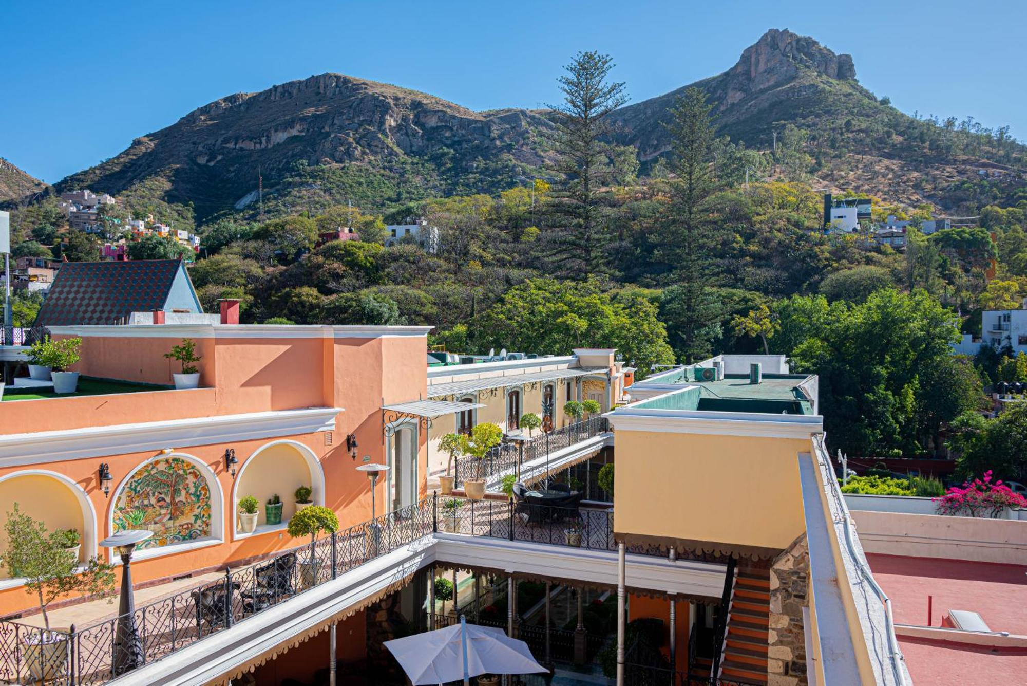 Villa Maria Cristina Hotel Guanajuato Bagian luar foto
